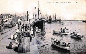 ALGER - DANS LE PORT - 1907